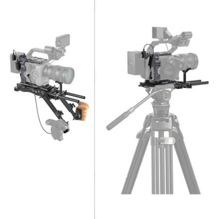 SmallRig 4125B - zestaw, rig naramienny stabilizator do Sony FX6_Przykład użycia_2